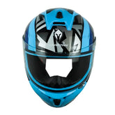 Casco Spartan Draken S Jolly Azul Negro Gris